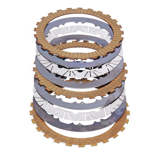 [22310-XGF-0005] Kevlar clutch friction discs Kit, OCP WORKS (Oil Cooler Plates PATENTED System)