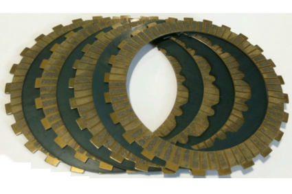 [22310-XTC-0004] Kevlar clutch friction discs with steel discs kit – PRO RIDER – 4 DISCS  (TRS & JOTAGAS, 9.80mm pack)