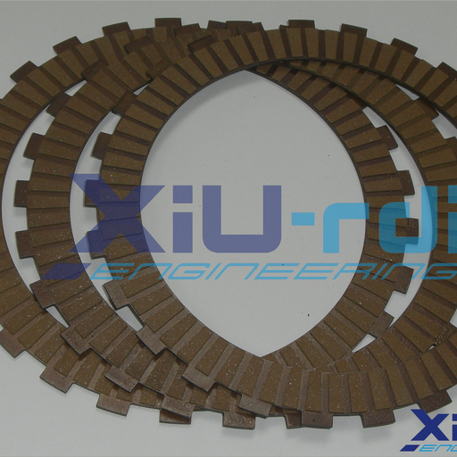 [22300-XOB-0001] Kevlar clutch friction discs kit - Ossa TR280i 280-300